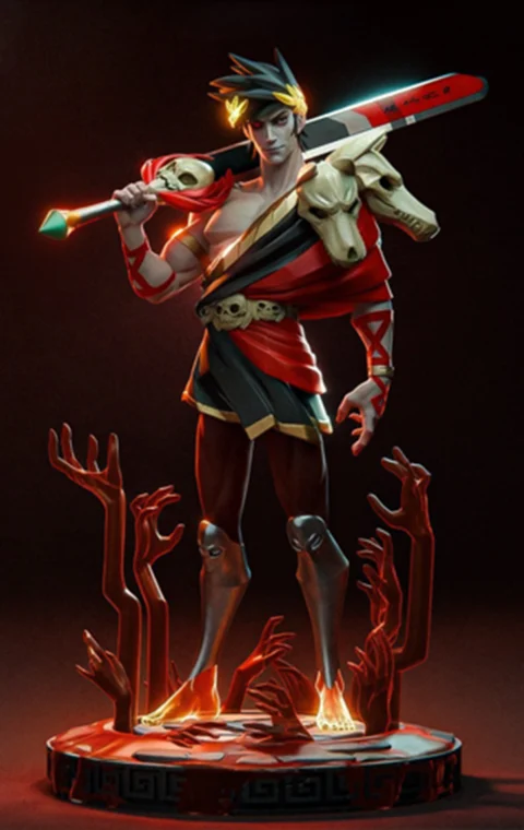 Zagreus STL 3D Print Model