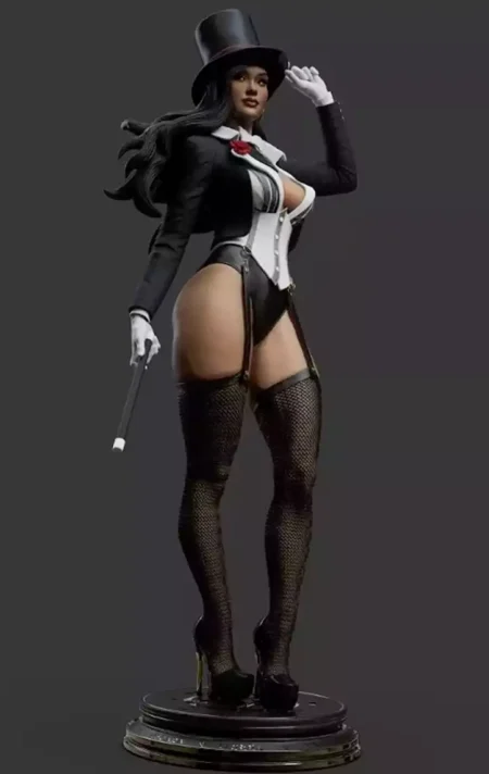 Zatanna STL 3D Print Model