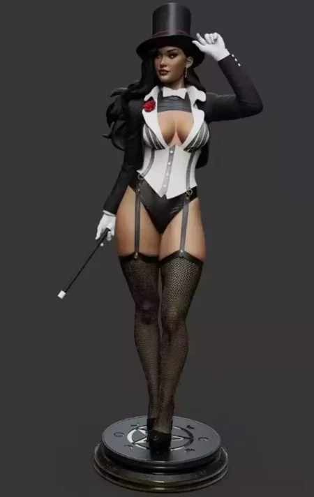 Zatanna STL 3D Print Model
