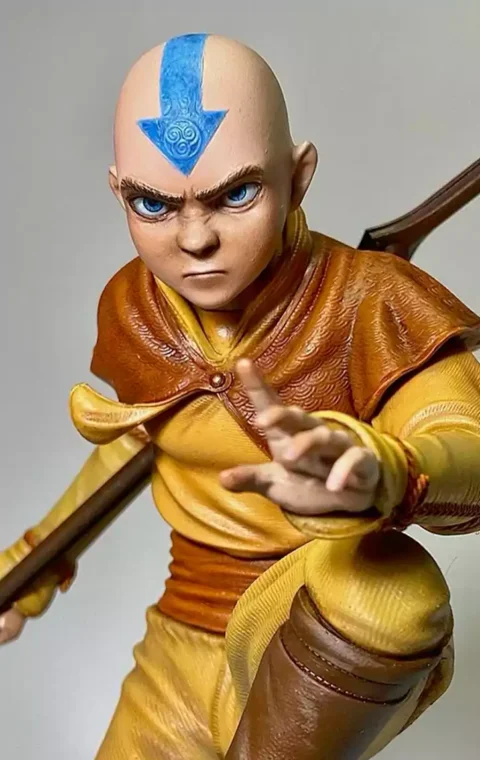 Aang STL 3D Print Model