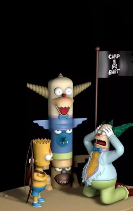 Bart Simpson STL 3D Print Model