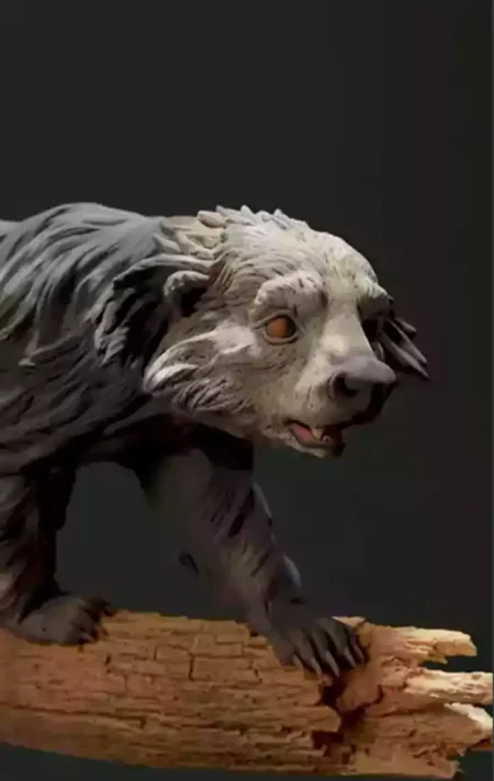 Binturong Bearcat STL 3D Print Model