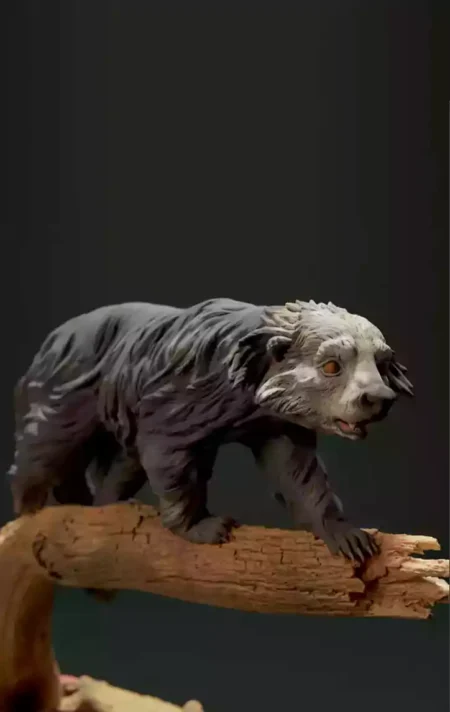 Binturong Bearcat STL 3D Print Model