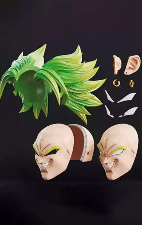 Broly Mask 3D Printable STL Model