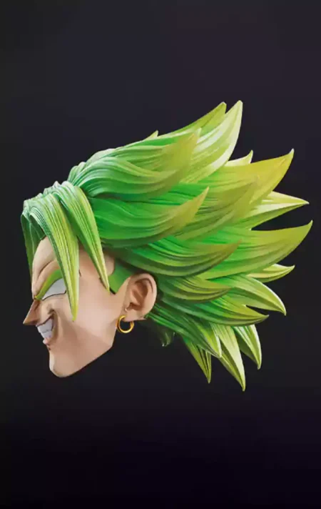 Broly Mask 3D Printable STL Model