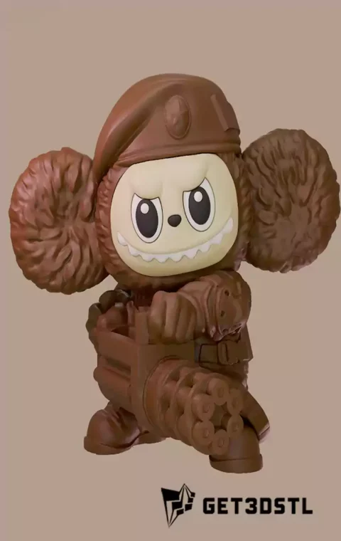 Cheburashka Labubu 3D STL Files