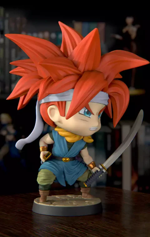 Chibi Chrono Trigger STL 3D Print Model