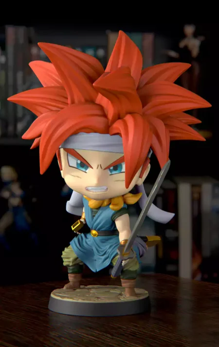 Chibi Chrono Trigger STL 3D Print Model