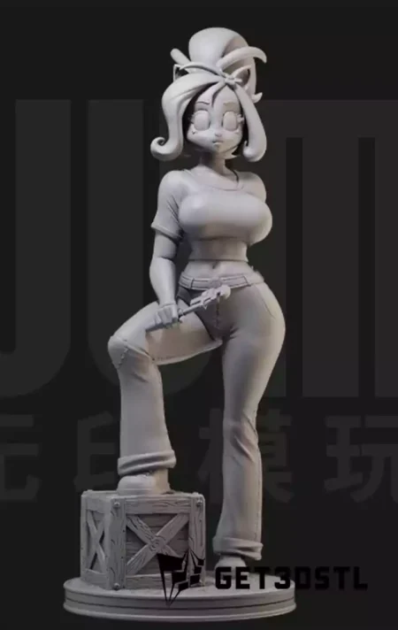 Coco Bandicoot 3D Print STL Model 