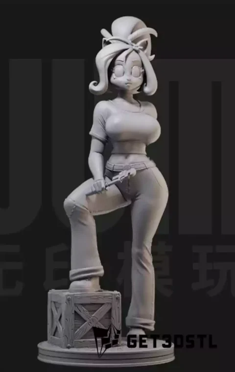 Coco Bandicoot 3D Print STL Model 