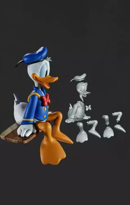 Donald Duck STL 3D Print Model