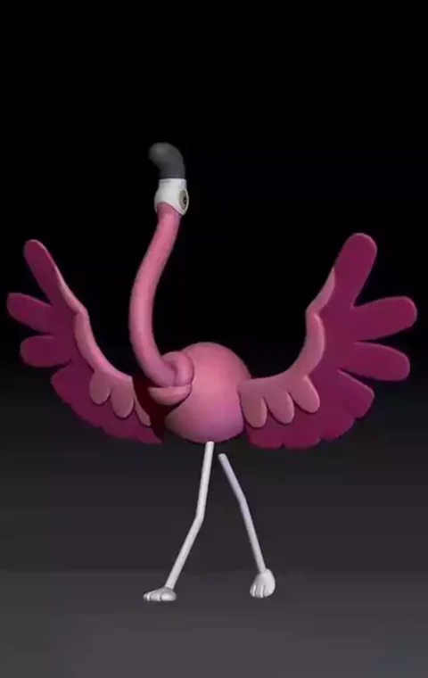 Flamigo 3D Print Model