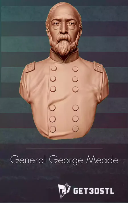 George Meade 3D Print STL Model