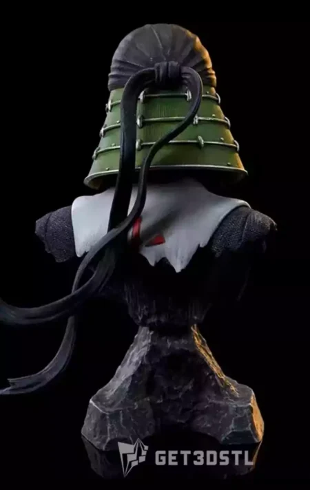Hiruzen Sarutobi Bust 3D Print STL Model