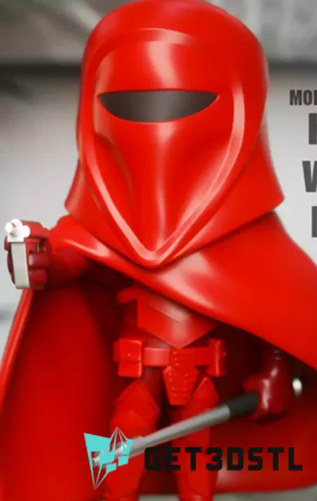 Imperial Guard Chibi STL 3D Print Files