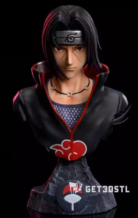 Itachi Uchiha Bust 3D Print STL Model
