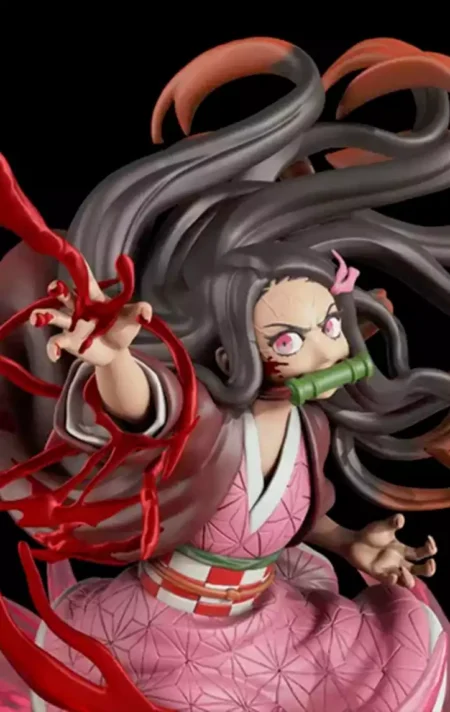 Nezuko Bust 3D Demon Slayer STL Files