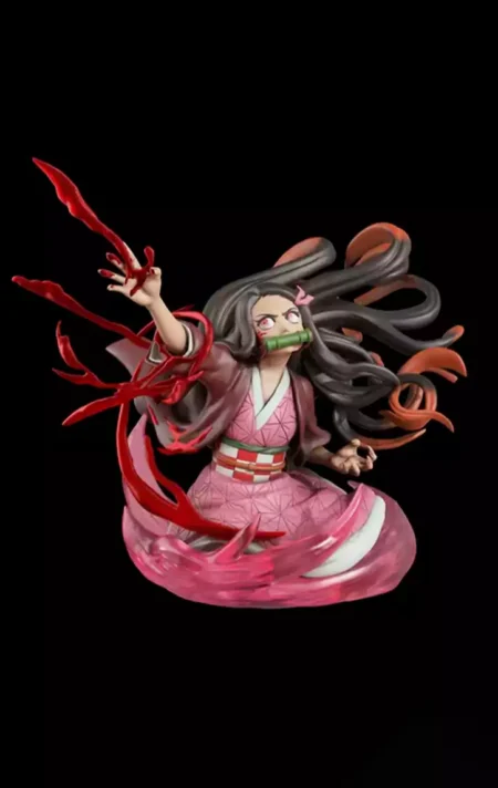 Nezuko Bust 3D Demon Slayer STL Files