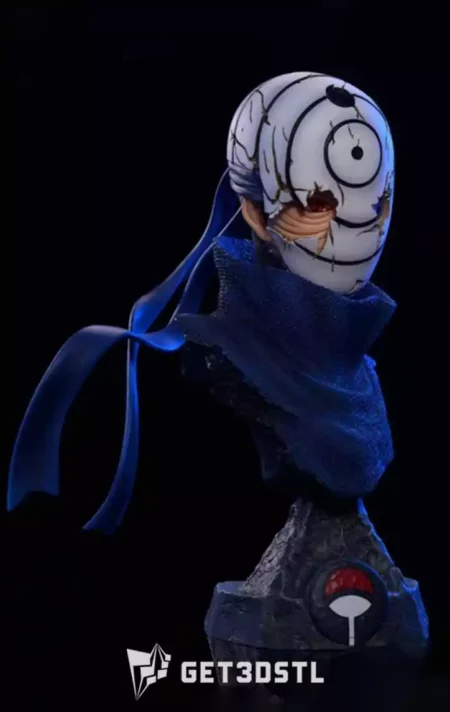 Obito Uchiha Bust 3D Print STL Model