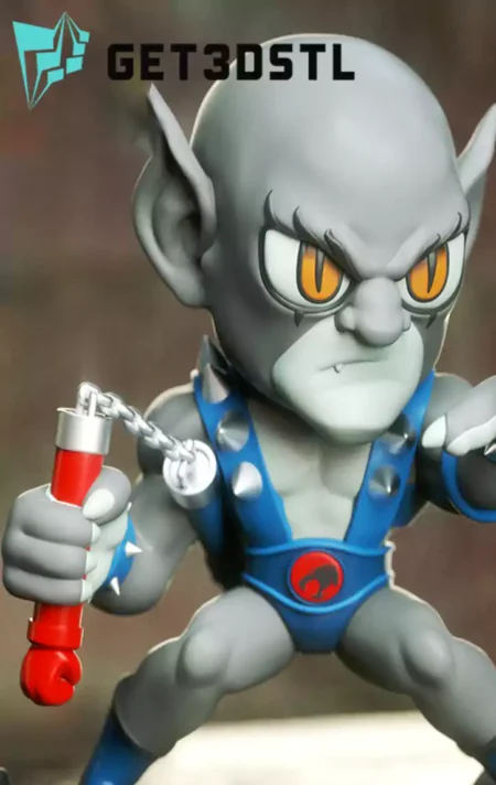 Panthro Chibi STL 3D Print Files