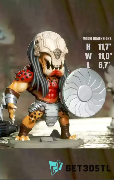 Predator Prey Chibi 3D Printable STL Files