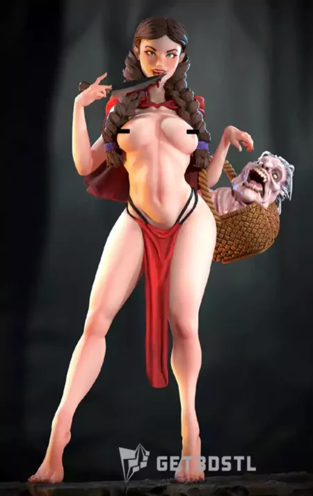 Red Riding Hood 3D Print STL Model