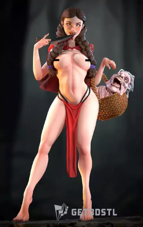 Red Riding Hood 3D Print STL Model