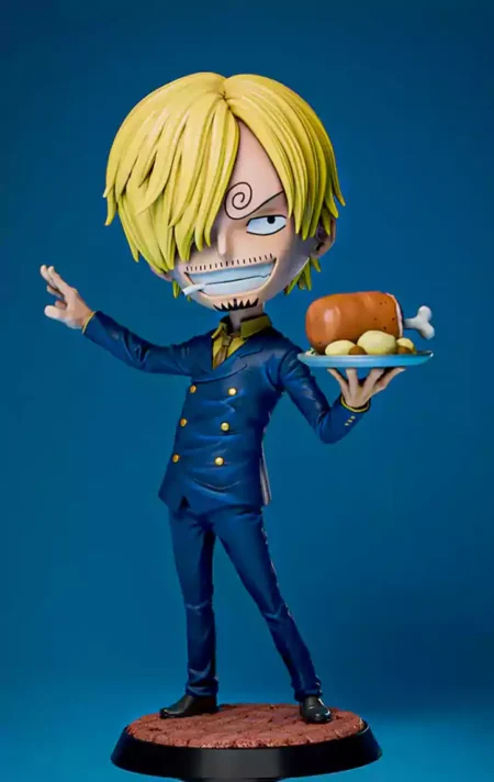Sanji Chibi STL 3D Print File