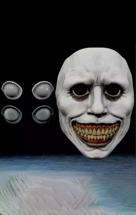 Scary Mask STL 3D Print Model