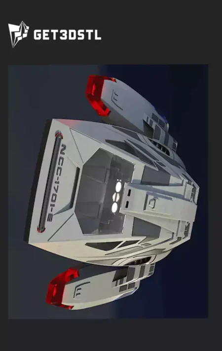 Type-11 Shuttlecraft STL Files Star Trek 3D Printing
