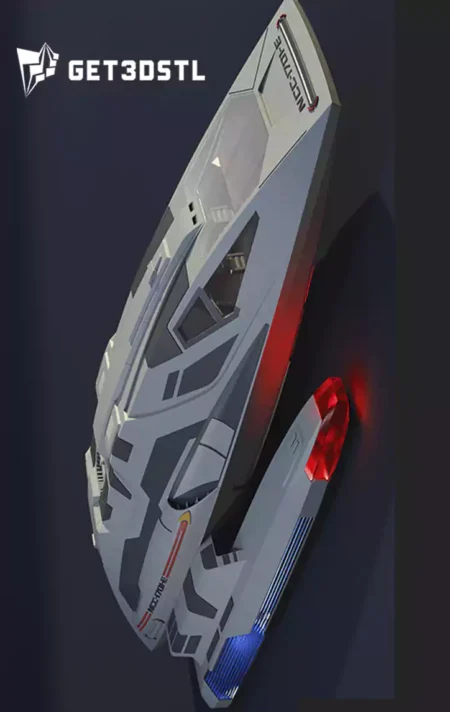 Type-11 Shuttlecraft STL Files Star Trek 3D Printing