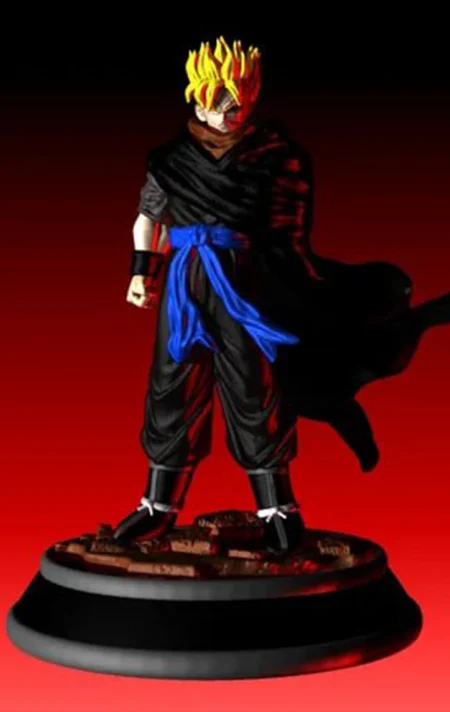 Gohan del Futuro STL FILES MODEL