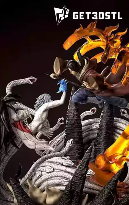 Itachi and Kabuto 3D Print STL Model