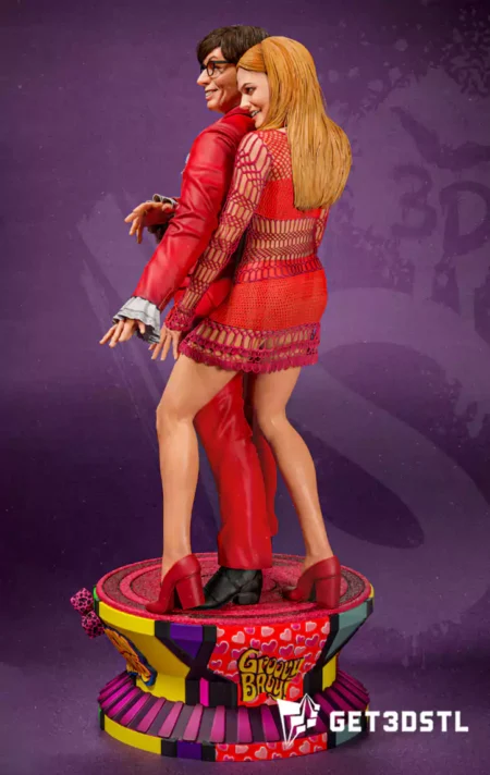 Austin Powers Movie STL 3D Print Model