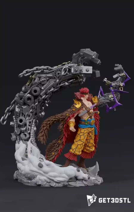 Eustass Kid One Piece STL 3D Print Files