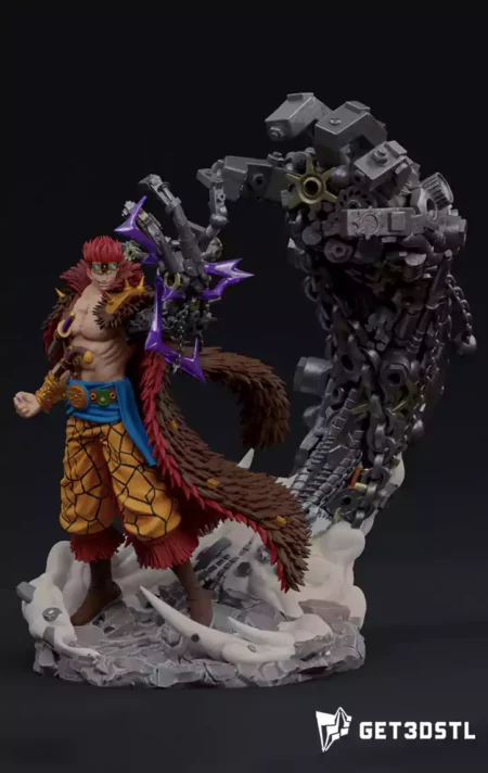 Eustass Kid One Piece STL 3D Print Files