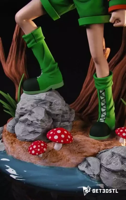 Hunter X Hunter Gon STL 3D Print Model