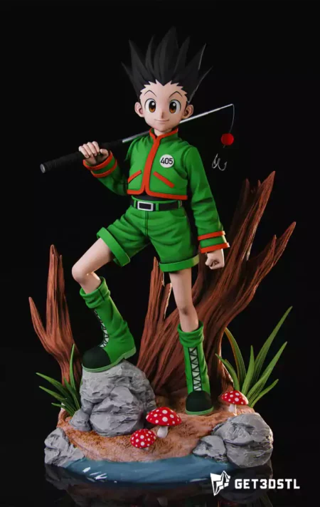 Hunter X Hunter Gon STL 3D Print Model