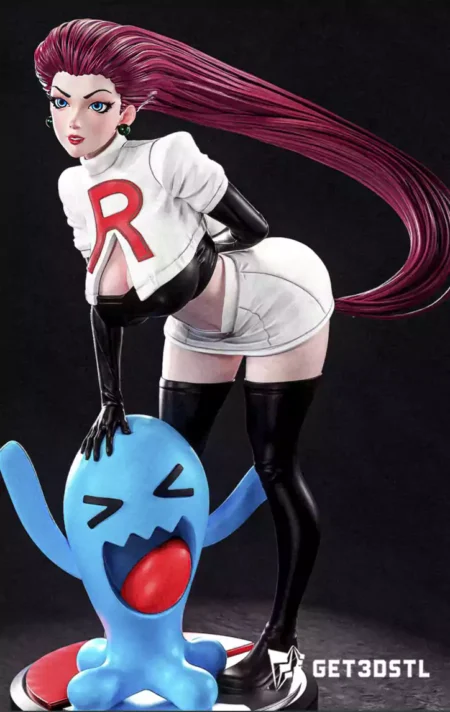 Jessie NSFW High Detail STL 3D Print Files