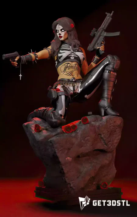 La Muerta Comics STL 3D Print Files