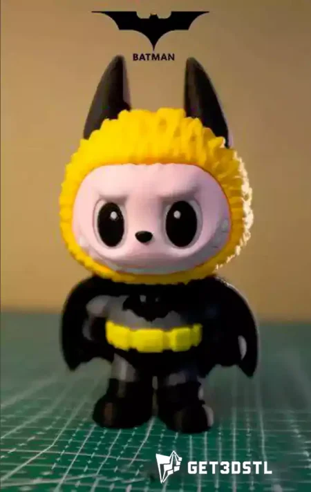 Labubu Batman STL 3D Print Model