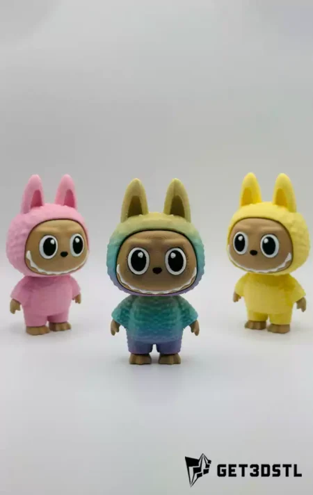 Labubu Clicker STL 3D Print Model