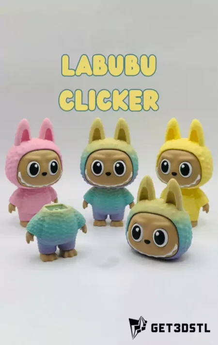 Labubu Clicker STL 3D Print Model