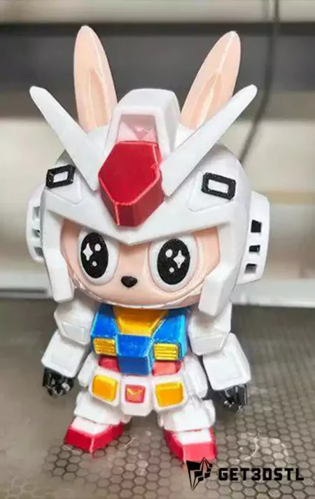 Labubu Gacha STL 3D Print Model