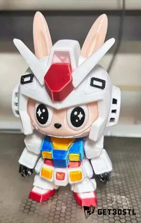 Labubu Gacha STL 3D Print Model