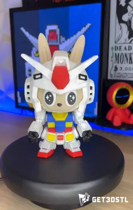 Labubu Gacha STL 3D Print Model