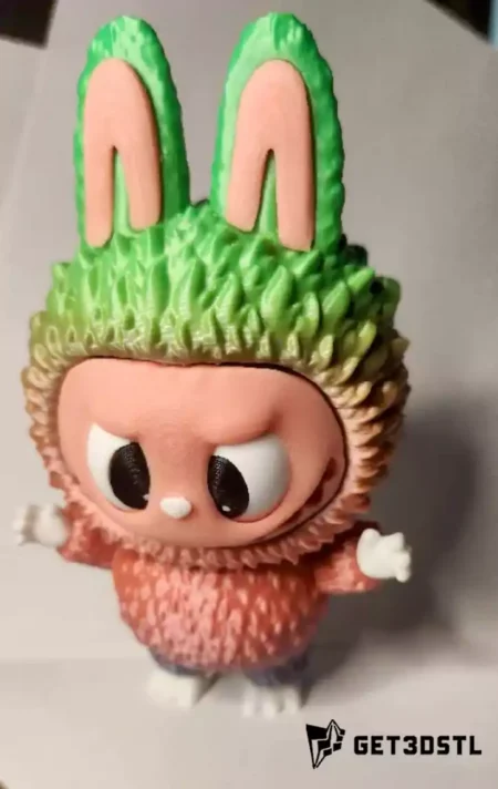 Labubu Rotating Eyes 3MF STL 3D Print Files