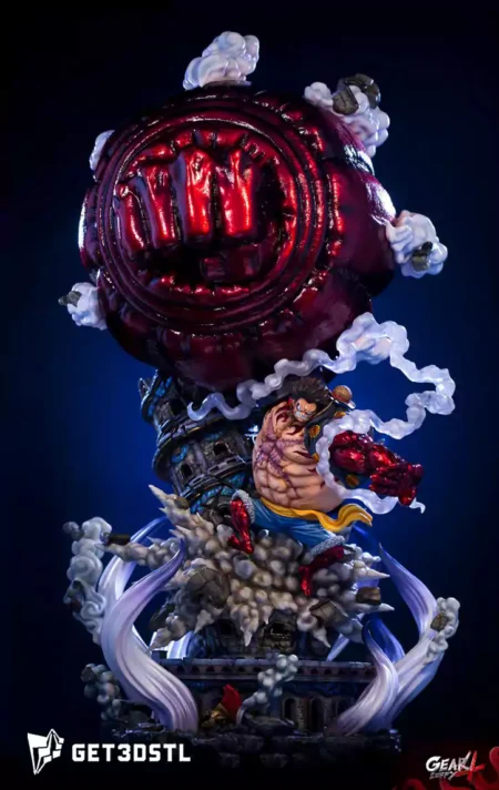 Luffy Gear 4 One Piece STL 3D Print Files