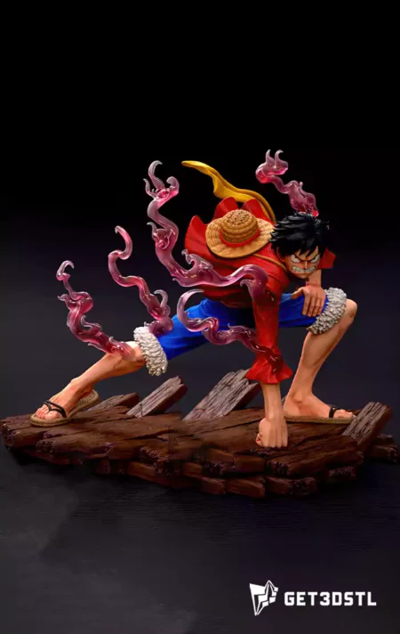 Monkey D. Luffy STL One Piece 3D Print Files