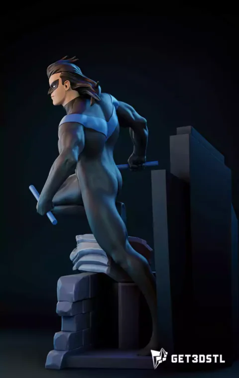 Nightwing Batman STL 3D Print Files